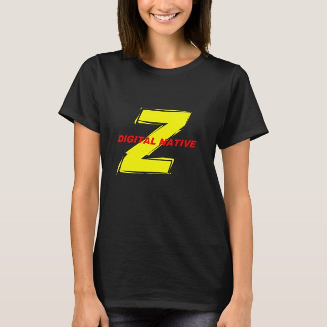 DIGITAL NATIVE T-Shirt (Front)