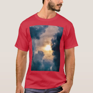 digital oil painting of the sun peeking through th T-Shirt