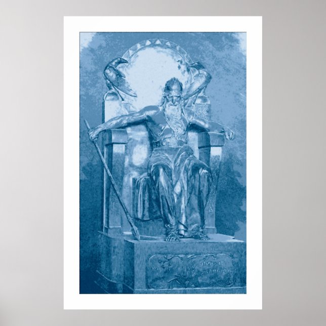 Digital painting: Odin Poster (Front)