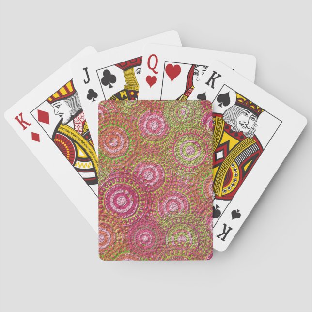 Digital Paper Effect Playing Cards (Back)
