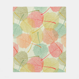 Digital paper fall autumn wood fleece blanket