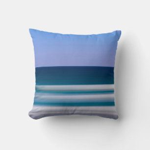 digital photography intentional blur blue seasabst cushion