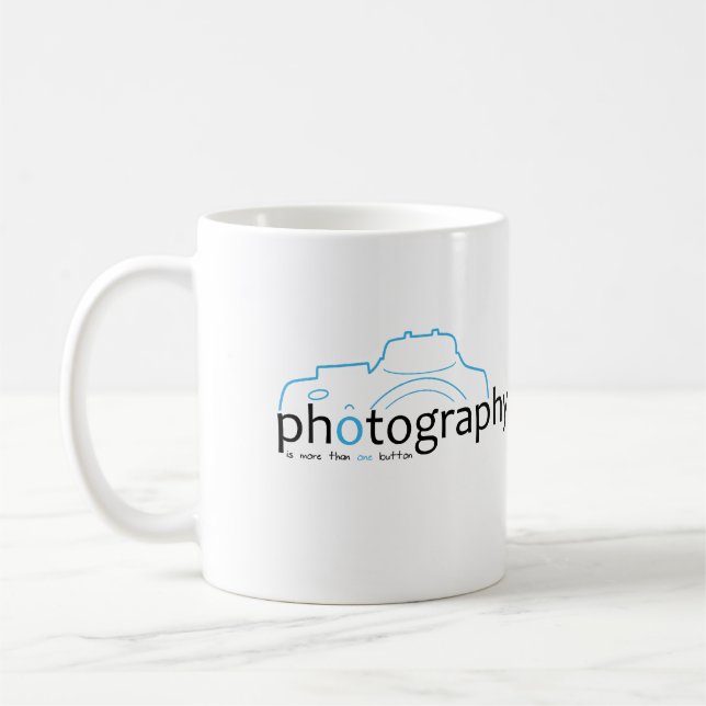Digital Photography Photocamera Design Coffee Mug (Left)