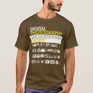 Digital Photography Symbols T-Shirt