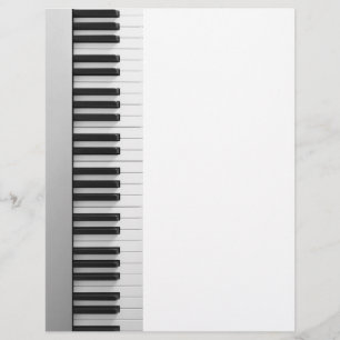 Digital piano keyboard flyer