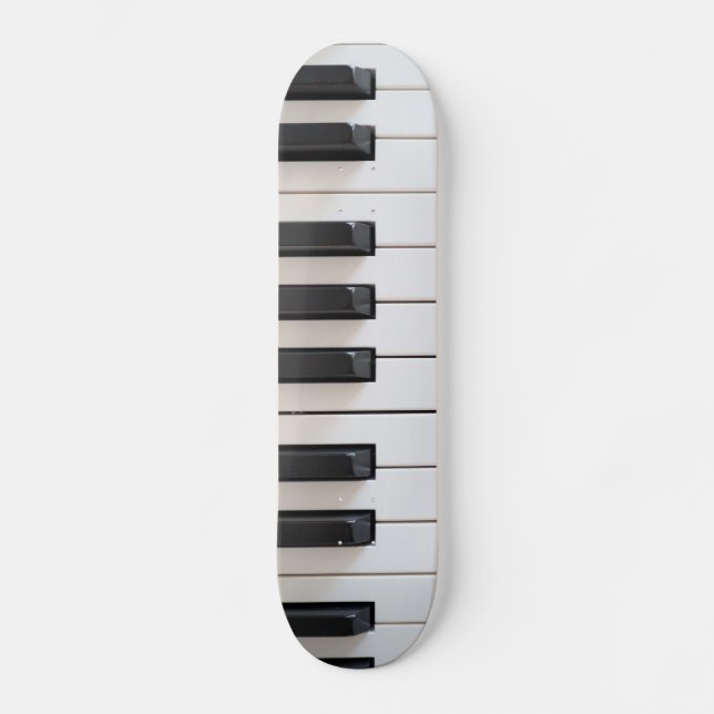 Digital piano keyboard skateboard (Front)