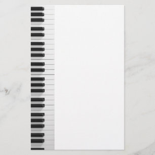 Digital piano keyboard stationery
