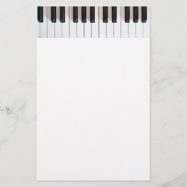 Digital piano keyboard stationery (Front)