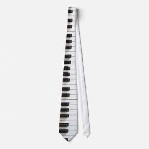 Digital piano keyboard tie