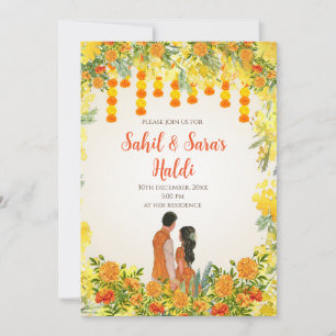 Digital Pithi Invites & Digital Haldi invitations