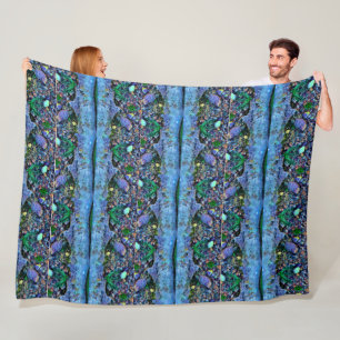 Digital Pool Water Texture  Digital Water Paper    Fleece Blanket