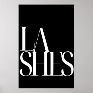 Digital Printable Lash Poster - Eyelash Extension 