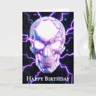 Digital Resurrection: The Neon Reaper Card