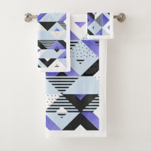 Digital Retro/Style Moderne Bath Towel Set