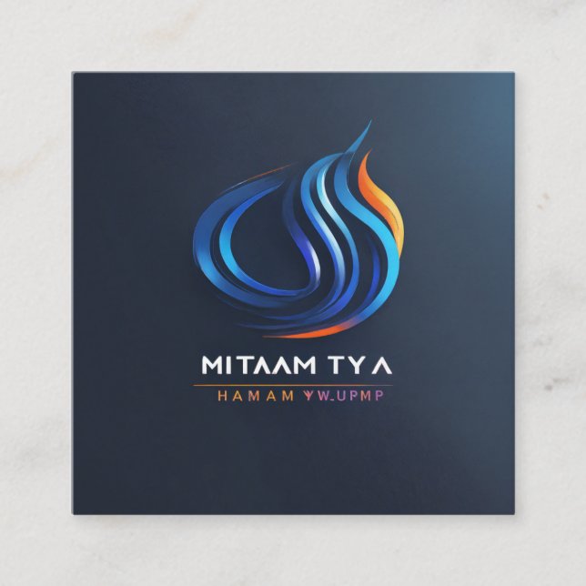 "Digital Sales Advisor" Calling Card (Front)