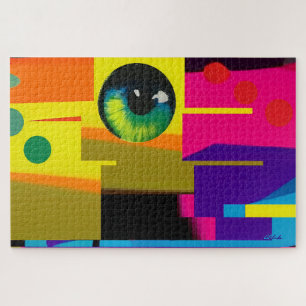Digital Salt Ken Gauge Surrealism Jigsaw Puzzle