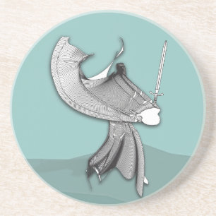 Digital Samurai Coaster