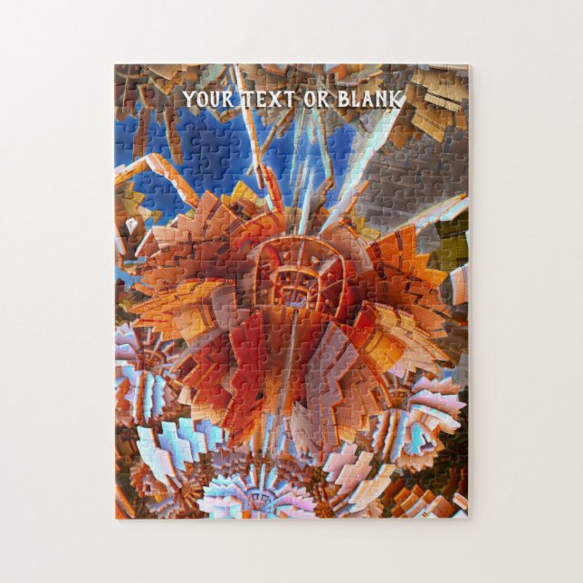 Digital Samurai Jigsaw Puzzle (Vertical)