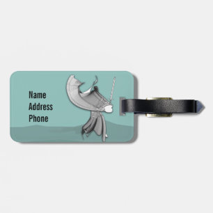 Digital Samurai Luggage Tag