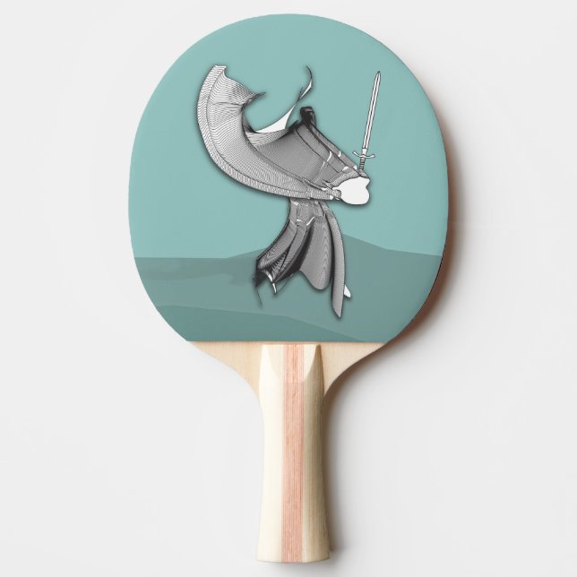 Digital Samurai Ping Pong Paddle (Front)