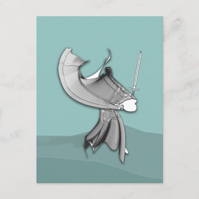 Digital Samurai Postcard (Front)