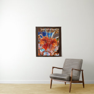 Digital Samurai Tapestry