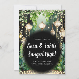 Digital Sangeet invitations Indian wedding cards