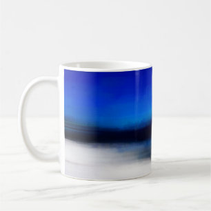 Digital structure of painting. Oil paint abstract Coffee Mug