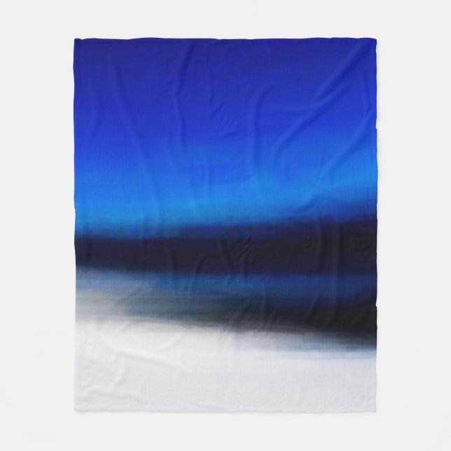 Digital structure of painting. Oil paint abstract  Fleece Blanket (Front)
