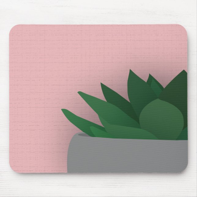 Digital succulent mouse mat (Front)