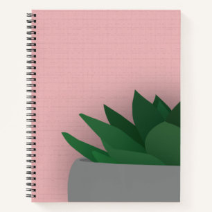 Digital succulent notebook