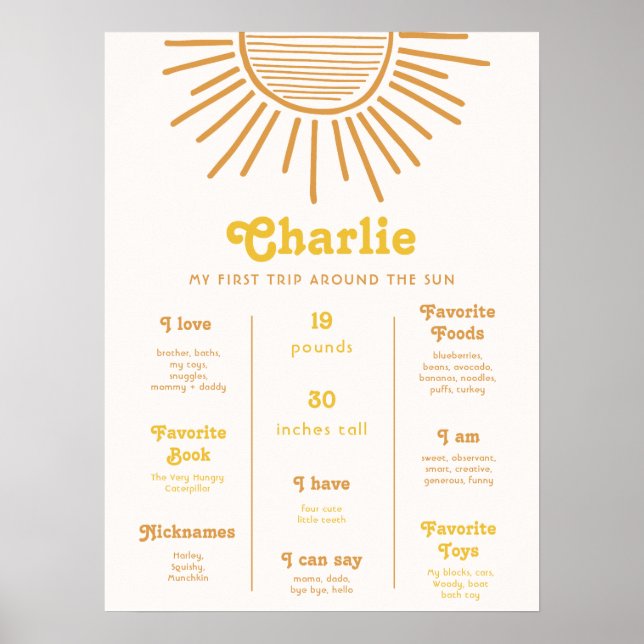 Digital Sun Milestone Poster  (Front)