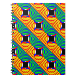 Digital Sunrise by Kenneth Yoncich Notebook