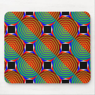 Digital Sunset by Kenneth Yoncich Mouse Mat