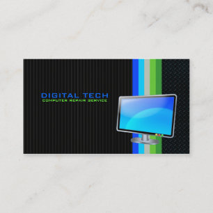 Digital Tech. TV Business Cards
