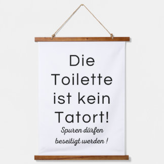 Digital toilet poster toilet guesklo hanging tapestry