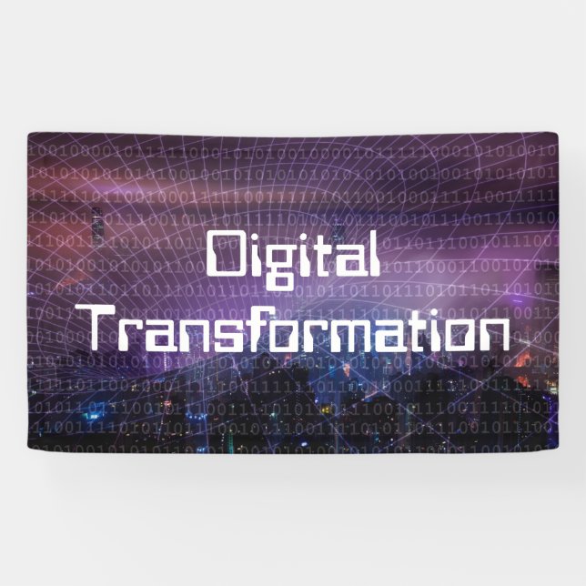Digital Transformation for Business Banner (Horizontal)