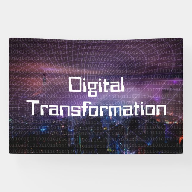 Digital Transformation for Business Banner (Horizontal)