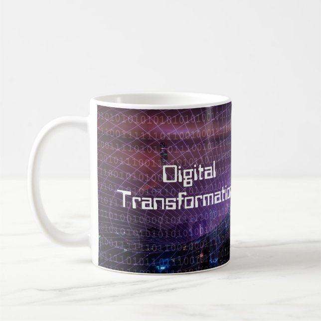 Digital Transformation for Business Coffee Mug (Left)