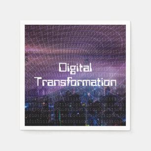 Digital Transformation for Business Napkin
