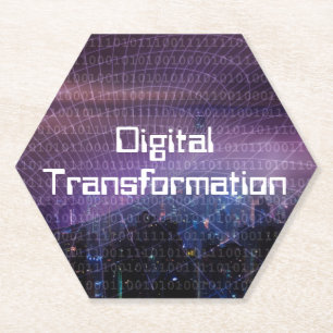 Digital Transformation for Business Paper Coaster