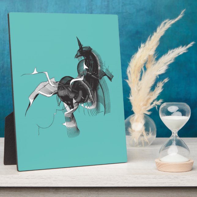 Digital Unicorn Plaque (Side)