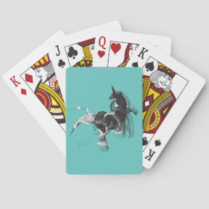 Digital Unicorn Playing Cards