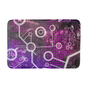 Digital Universe Bath Mat