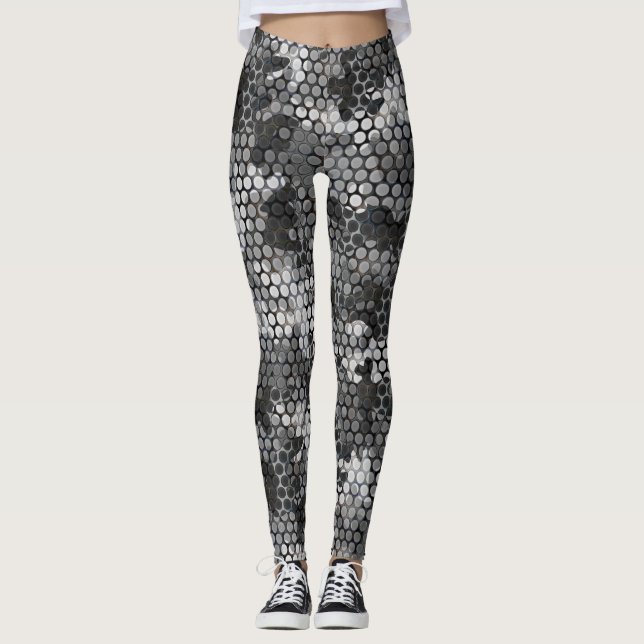 "DIGITAL URBAN CAMO" LEGGINGS (Front)