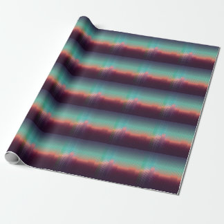 Digital urban landscape, colourful squares. wrapping paper