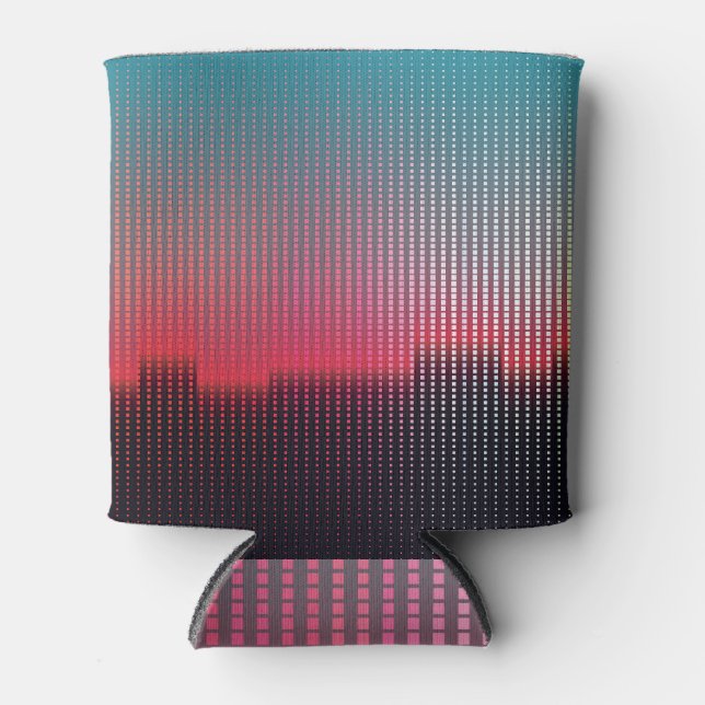 Digital Urban Squares: Futuristic Blur. Can Cooler (Front)