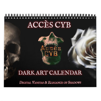 Digital Vanitas Wall Calendar – Horizontal