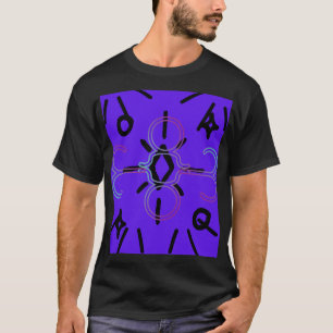 DIGITAL VIOLET MANDALA T-Shirt