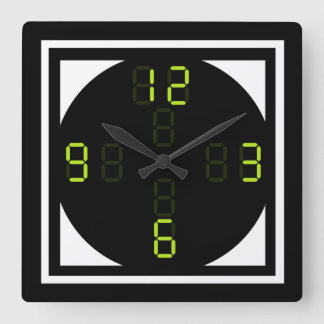 Digital Wall Clock
